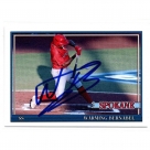 Warming Bernabel autograph